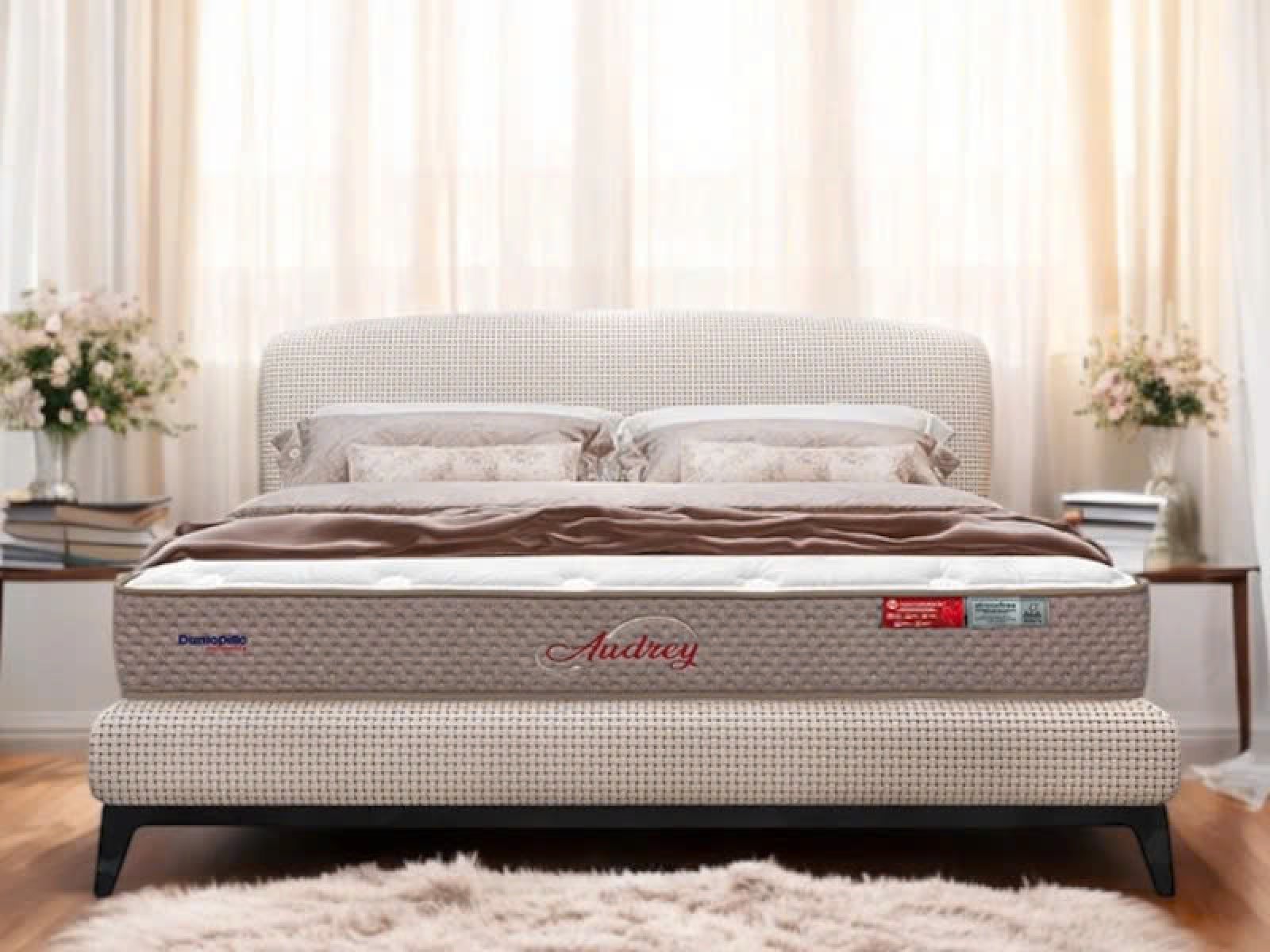 Nệm lò xo Dunlopillo Audrey